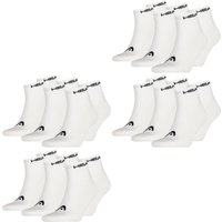 HEAD Herren Damen Unisex Quarter Kurzschaft Sport Socken - 6er 9er 12er Multipack EAN:4063499085725