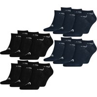 HEAD Herren Damen Unisex Sneaker Basic Sport Socken - 6er 9er 12er Multipack EAN:4063499086456