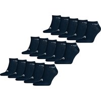 HEAD Herren Damen Unisex Sneaker Sport Socken Kurzsocken Baumwolle - 10er 15er 20er Multipack EAN:4063499087231