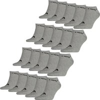 HEAD Herren Damen Unisex Sneaker Sport Socken Kurzsocken Baumwolle - 10er 15er 20er Multipack EAN:4063499087422