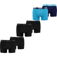 Puma Herren Boxershort Basic Boxer Unterwäsche Baumwolle - 4er 6er 8er Multipack EAN:4063499129498