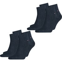 Tommy Hilfiger Herren Quarter Socken Flag - 4er 6er 8er Pack EAN:4063499135956