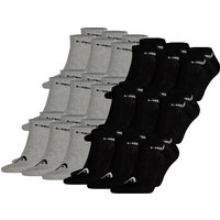 HEAD Unisex Sneaker Sportsocken 18er Pack EAN:4063499139039