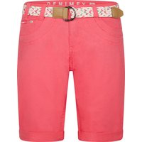 DENIMFY Bermuda Shorts Damen mit Gürtel Regular Fit DFPia EAN:4063813673676