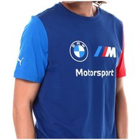 Puma BMW M Motorsport ESS Logo Tee - Herren T-Shirt Baumwolle Blau 538148-04 EAN:4065453005848