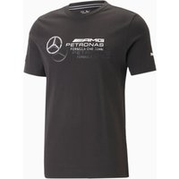 Puma Mercedes AMG Petronas Logo Tee - Herren T-Shirt Baumwolle Schwarz 538482-01 EAN:4065453346026