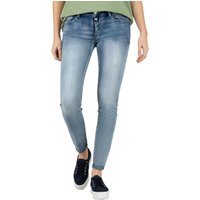 TIMEZONE Damen Jeans TIGHT SANYATZ - Tight Fit - Blau - Aqua Blue Wash EAN:4099812003831