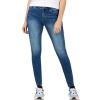 TIMEZONE Damen Jeans TIGHT ALEENATZ WOMANSHAPE - Tight Fit - Blau - Glow Blue Wash EAN:4099812035795