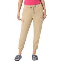 TIMEZONE Damen Cargo Hose REGULAR RAKIMATZ 7/8 - Regular Fit - Beige - Sand Beige EAN:4099812142837