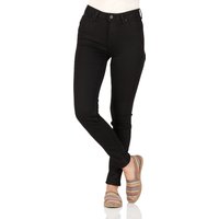 Lee Damen Jeans Scarlett High - Skinny Fit - Schwarz - Black Rinse EAN:5400879075010