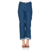 Lee Damen Jeans Mom - Relaxed Fit - Blau - Rinse EAN:5400597205843