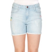 Lee Damen Jeans Short Boyfriend -Blau - Deep Embroidery EAN:5400597222543