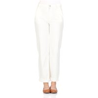 Lee Damen Hose Relaxed Chino - Relaxed Fit - Weiß - Ecru EAN:5400597696559