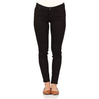 Lee Damen Jeans Scarlett - Skinny Fit - Schwarz - Black Rinse EAN:5400806118438