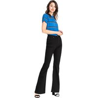 Lee Damen Jeans Breese - Bootcut - Schwarz - Black Rinse EAN:5400852758336