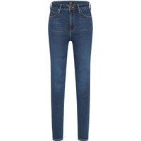 Lee Damen Jeans Ivy - Skinny Fit - Blau - Worn Willow EAN:5401018384185