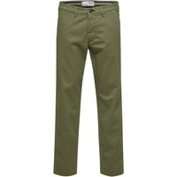 Selected Homme Herren Chino Hose MILES FLEX - Slim Fit - Beige Schwarz Blau Brau Grün EAN:5715214117769