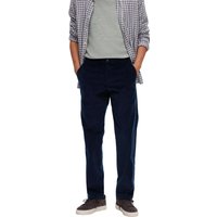 Selected Homme Herren Chino Hose SLH196-STRAIGHT MILES - Straight Fit Blau EAN:5715426154651