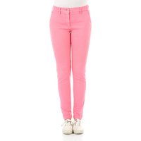 Replay Damen Chino Hose Lysa - Hyperflex Stretch - Slim Fit - Beige -Rosa EAN:8050037159266