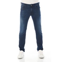 Replay Herren Jeans Anbass - Slim Fit - Blau - Medium Blue EAN:8050037888142