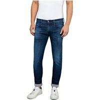 Replay Herren Jeans ANBASS - Slim Fit - Blau - Dark Blue Denim Hyperflex Stretch EAN:8051975911251