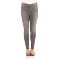 Replay Damen Jeans New Luz - Skinny Fit - Grau - Dark Grey Denim EAN:8051975926095