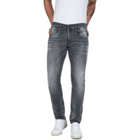 Replay Herren Jeans Anbass - Slim Fit - Grau - Medium Grey Hyperflex Denim EAN:8052677149577