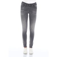 Replay Damen Jeans Luzien - Skinny Fit - Hyperflex - Grau - Medium Grey EAN:8052677266762