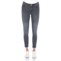 Replay Damen Jeans Luzien - Skinny Fit - Grau - Dark Grey EAN:8052677296899