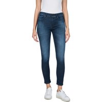 Replay Damen Jeans Luzien - Skinny Fit - Hyperflex - Blau - Dark Blue Denim EAN:8052677452028