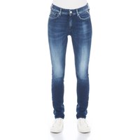 Replay Damen Jeans Luzien High Waist - Skinny Fit - Blau -Medium Blue EAN:8052677452363