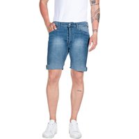 Replay Herren Short RBJ901 - Regular Fit - Blau - Medium Blue Denim EAN:8053469216842