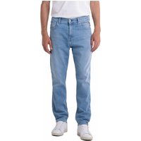 Replay Herren Jeans SANDOT - Relaxed Tapered Fit - Blau - Light Blue Denim EAN:8053469777466