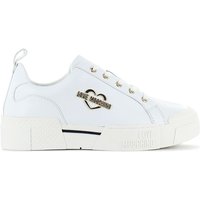 LOVE MOSCHINO Sneakers Leather - Damen Schuhe Weiß JA15625G0EIA0100 EAN:8054400640481