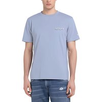 Replay Herren Rundhals T-Shirt BASIC - Regular Fit EAN:8058700129813