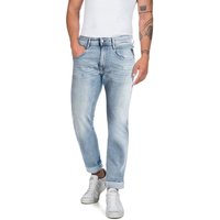 Replay Herren Jeans ANBASS - Slim Fit - Blau - Light Blue Denim EAN:8059799298244