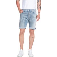 Replay Herren Short RBJ901 - Regular Fit - Blau - Light Blue Denim EAN:8059799302828