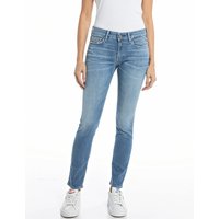 Replay Damen Jeans NEW LUZ - Skinny Fit - Blau- Medium Blue Denim EAN:8059799597545