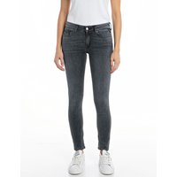 Replay Damen Jeans NEW LUZ - Skinny Fit - Grau- Dark Grey Denim EAN:8059799941508