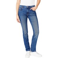 Pepe Jeans Damen Jeans New Brooke - Slim Fit - Blau - Medium Dark Wiser EAN:8445108988584