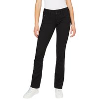 Pepe Jeans Damen Jeans Gen - Regular Fit - Schwarz - Stay Black EAN:8445512042452