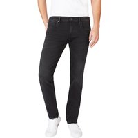 Pepe Jeans Herren Jeans Hatch - Slim Fit - Schwarz - Black Denim EAN:8445512057180