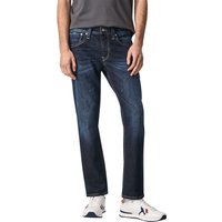 Pepe Jeans Herren Jeans CASH - Regular Fit - Blau - Dark Blue Denim EAN:8445512054530