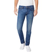 Pepe Jeans Herren Jeans Hatch - Slim Fit - Blau - Med Used Wiser EAN:8445512057654