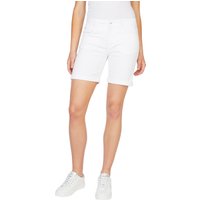 Pepe Jeans Damen Jeans Short POPPY - Regular Fit Weiss - White EAN:8445512186354