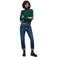 Pepe Jeans Damen Jeans VIOLET - Relaxed Fit Tapered Leg - Blau - Medium Dark Wiser EAN:8445512374584