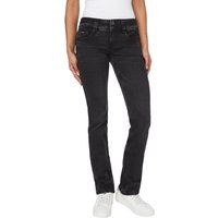 Pepe Jeans Damen Jeans GEN - Regular Fit - Schwarz - Black Denim EAN:8445512554962