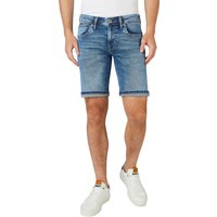 Pepe Jeans Herren Jeans Short HATCH - Regular Fit - Blau - Blue Denim EAN:8445512897571