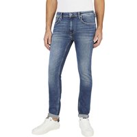 Pepe Jeans Herren Jeans FINSBURY - Skinny Fit - Blau - Blue Denim EAN:8445866169720