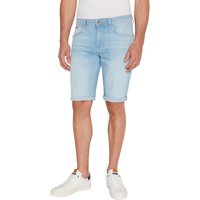 Pepe Jeans Herren Jeans Short STRAIGHT SHORT - Regular Fit - Blau - Light Blue Denim EAN:8445866566383